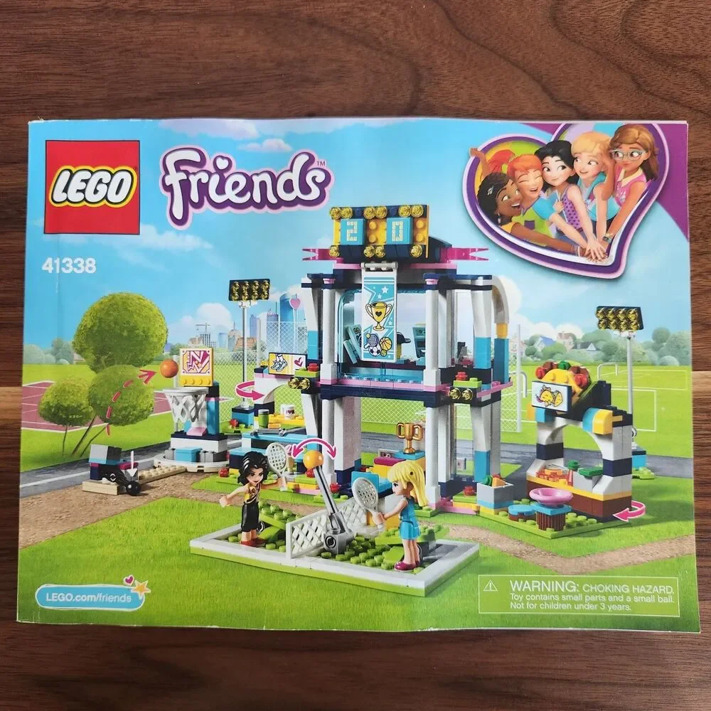 Lego Friends 41338 Instruction Book Manual Only Stephanies Sports Arena